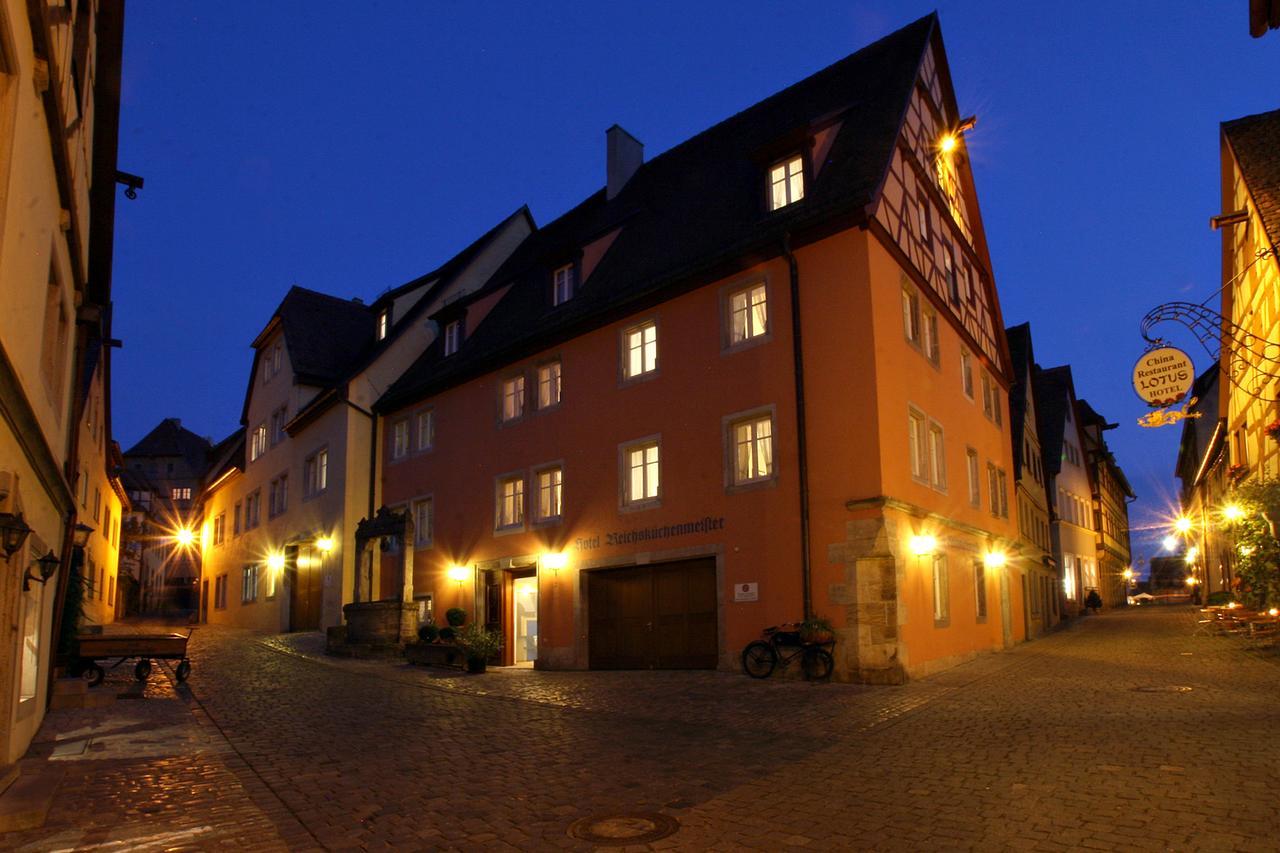 Hotel Reichskuechenmeister Rothenburg ob der Tauber Extérieur photo